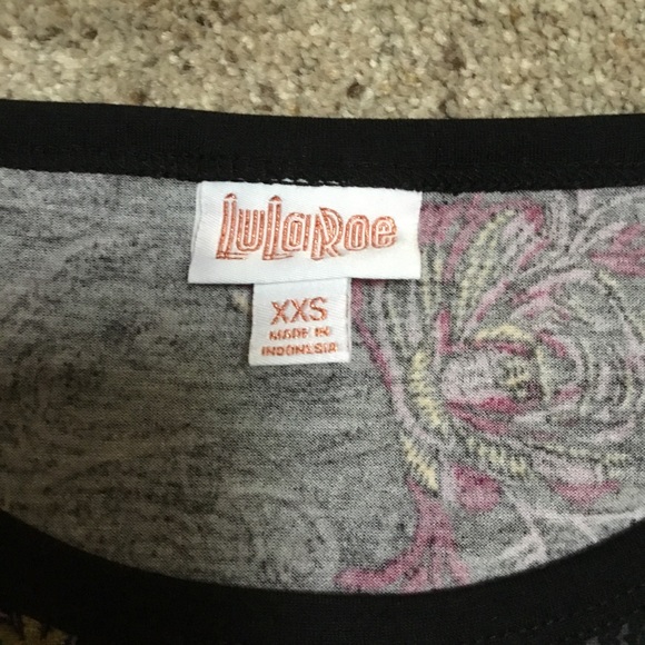 LuLaRoe Elegant Debbie XXS - Picture 2 of 4